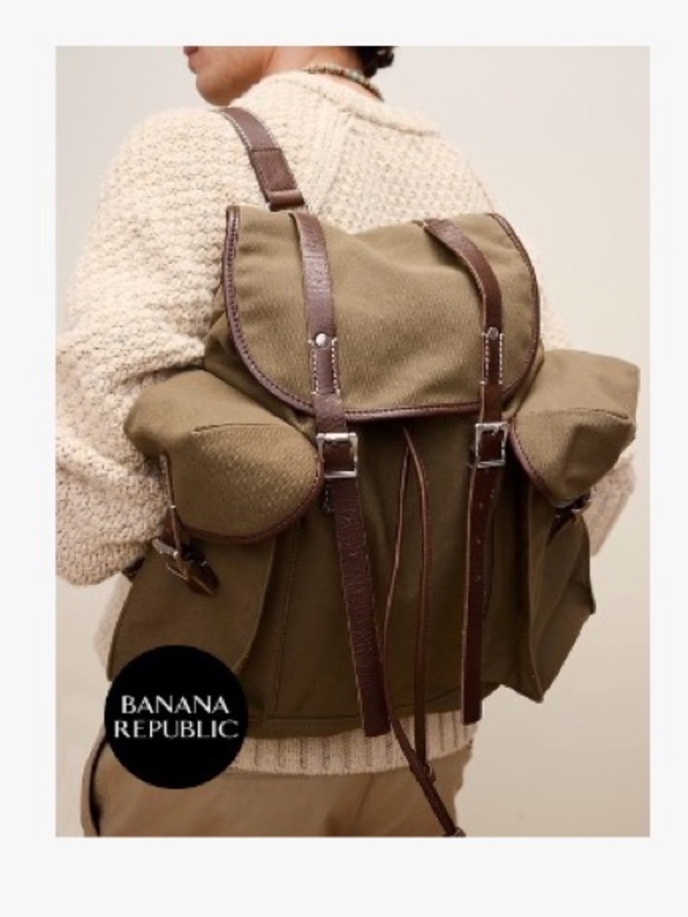 NWT Banana Republic Archive Reissue Backpack